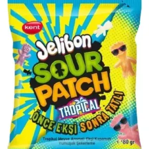 Balas Sabor Tropical Sour Patch (80g)