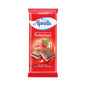 Alpinella Ao Leite Com Morango (100g)
