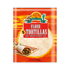 Tortillas De Farinha (8 TORTILLAS) (340g)