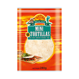 Mini Tortillas (10 Mini TORTILLAS) (280g)