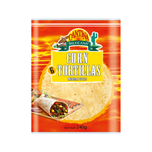 Tortillas De Farinha De Milho Com 6 (240g)