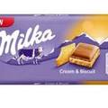 Barra De Chocolate Milka Creme E Biscoit (100g)